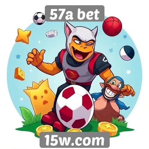 A variedade de jogos disponíveis na 57a bet